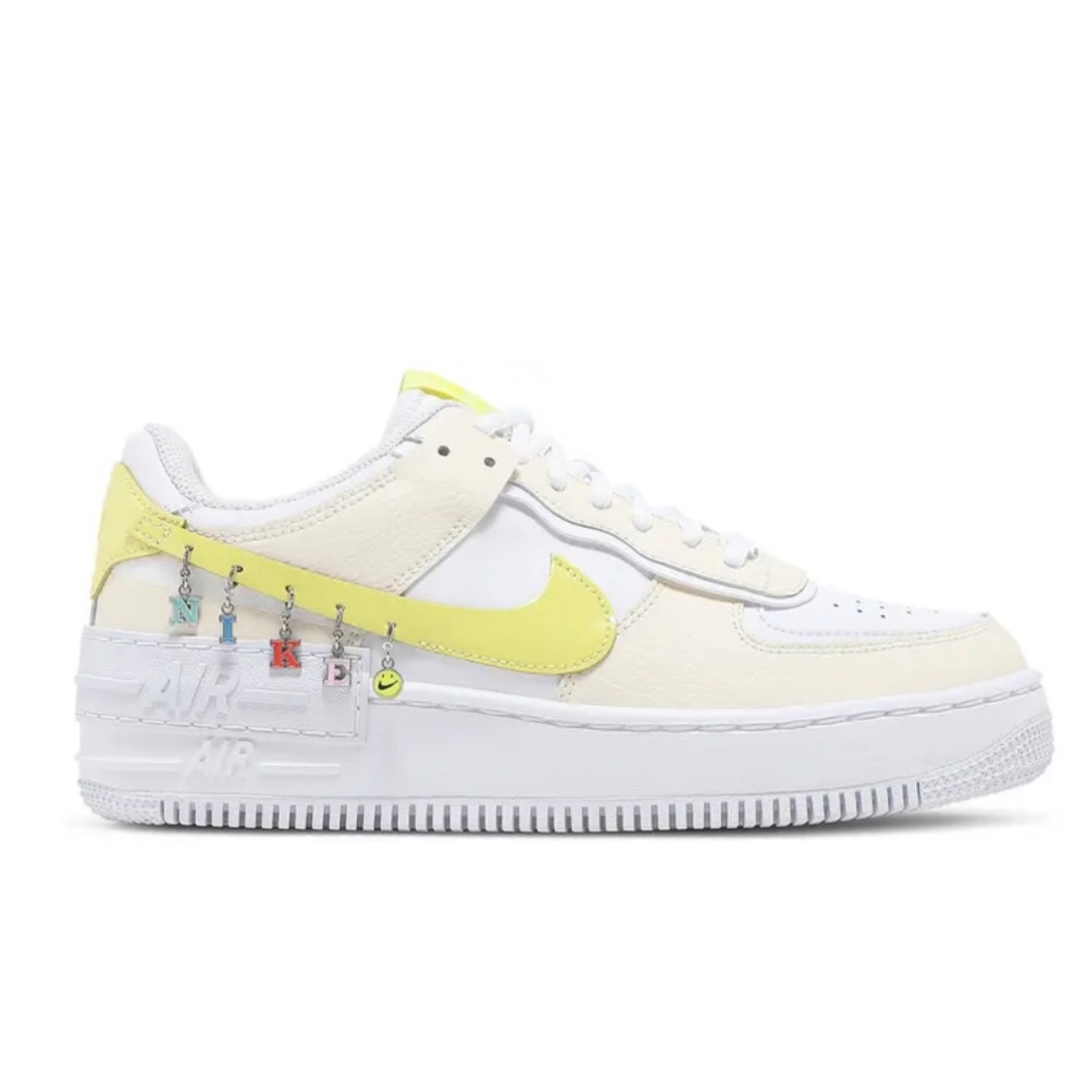 Nike Air Force 1 with Yellow and White Details